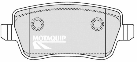 Brake Pad Set, disc brake (LVXL1301)