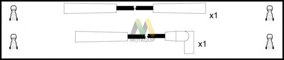 Ignition Cable Kit (LDRL1327)