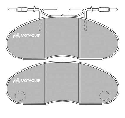 Brake Pad Set, disc brake (LVXL109)