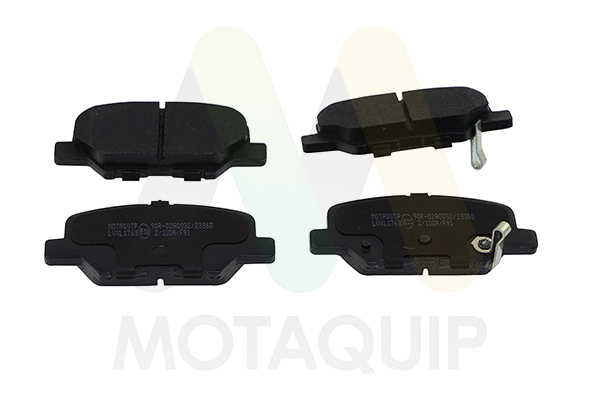 Brake Pad Set, disc brake (LVXL1763)
