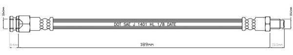 Brake Hose (VBH685)