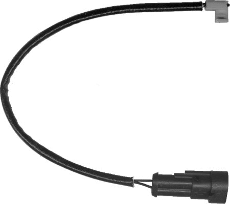 Warning Contact, brake pad wear (LVWS55)