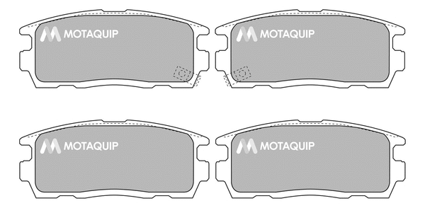 Brake Pad Set, disc brake (LVXL1346)
