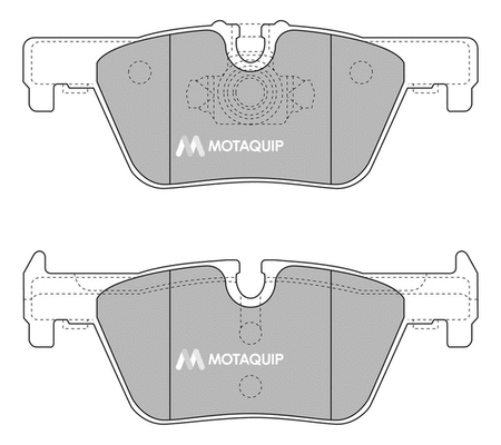 Brake Pad Set, disc brake (LVXL1731)