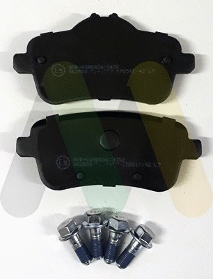 Brake Pad Set, disc brake (LVXL1942)
