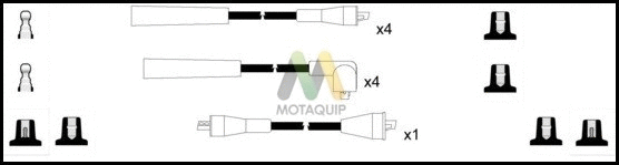 Ignition Cable Kit (LDRL1430)