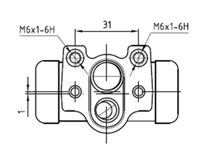 Wheel Brake Cylinder (VWC874)