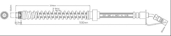 Brake Hose (VBJ177)