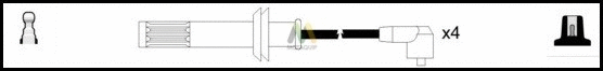 Ignition Cable Kit (LDRL1000)