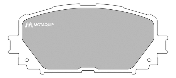 Brake Pad Set, disc brake (LVXL1726)