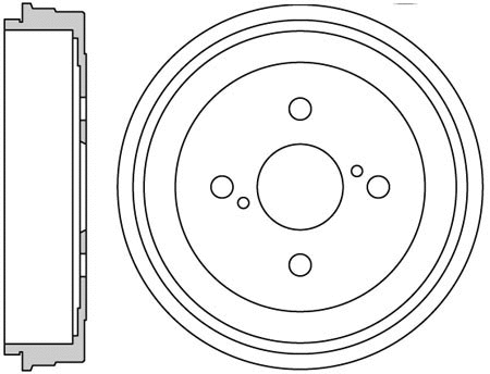 Brake Drum (VBE693)
