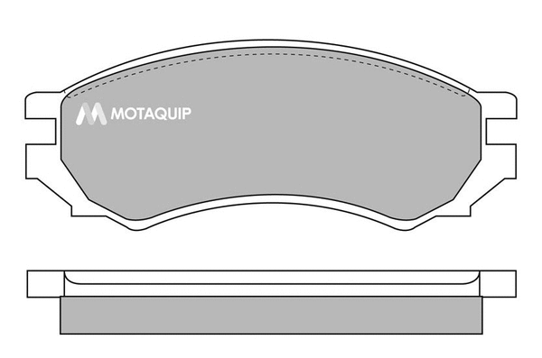 Brake Pad Set, disc brake (LVXL615)