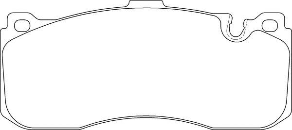 Brake Pad Set, disc brake (LVXL1633)