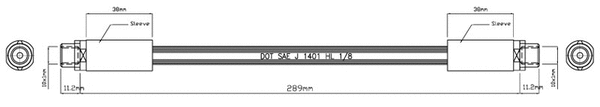 Brake Hose (VBH996)