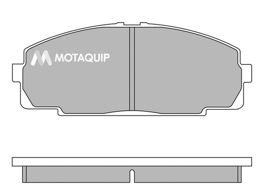 Brake Pad Set, disc brake (LVXL857)