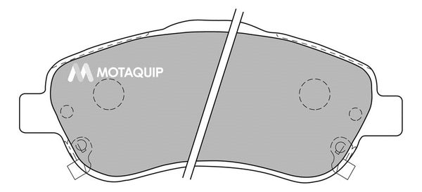 Brake Pad Set, disc brake (LVXL1136)