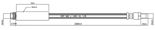 Brake Hose (VBJ152)