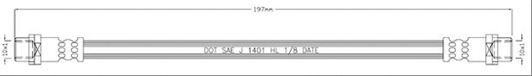 Brake Hose (VBJ201)