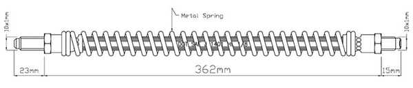 Brake Hose (VBH939)
