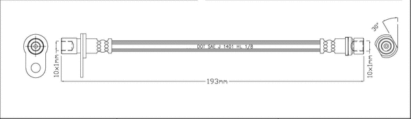 Brake Hose (LVBH1530)