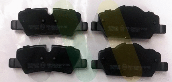 Brake Pad Set, disc brake (LVXL1848)