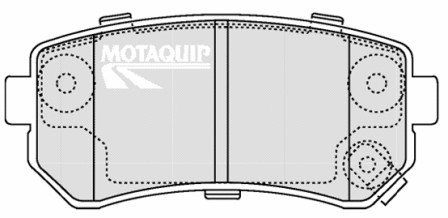 Brake Pad Set, disc brake (LVXL1310)