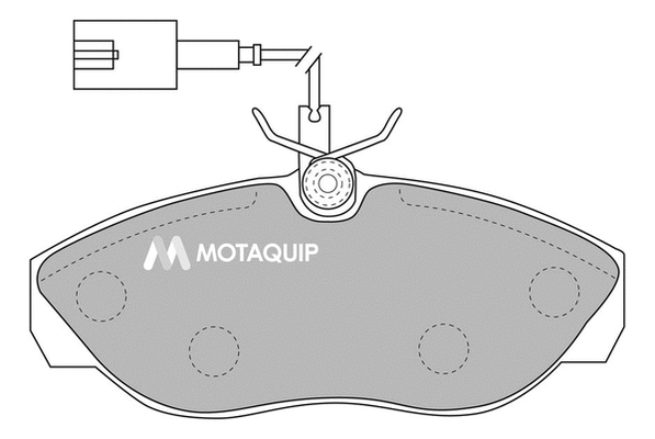 Brake Pad Set, disc brake (LVXL1091)