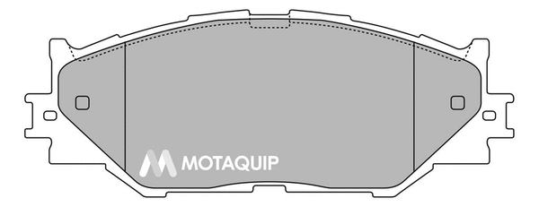 Brake Pad Set, disc brake (LVXL1352)