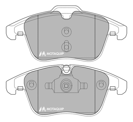Brake Pad Set, disc brake (LVXL1400)