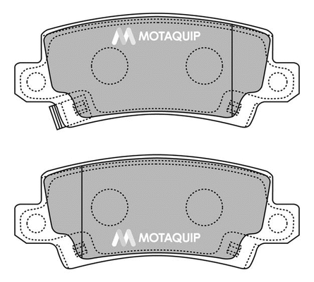 Brake Pad Set, disc brake (LVXL1243)