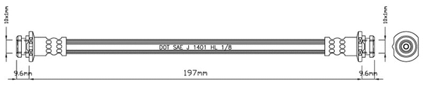 Brake Hose (VBH900)