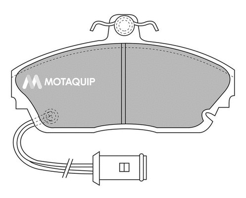 Brake Pad Set, disc brake (LVXL387)