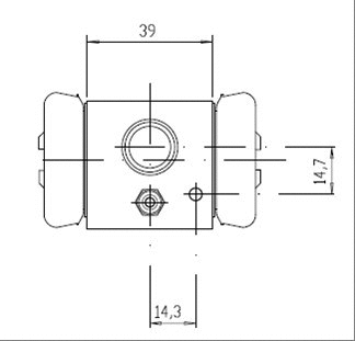 Wheel Brake Cylinder (VWC481)
