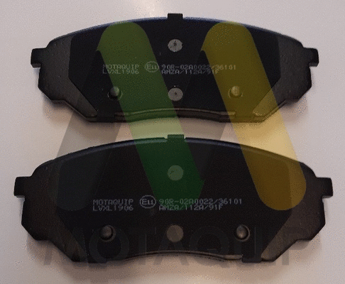 Brake Pad Set, disc brake (LVXL1906)