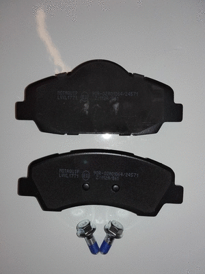 Brake Pad Set, disc brake (LVXL1771)