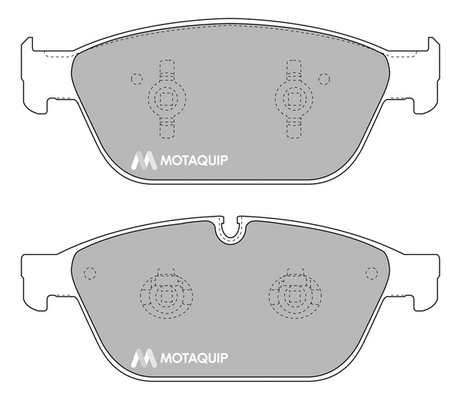 Brake Pad Set, disc brake (LVXL1708)