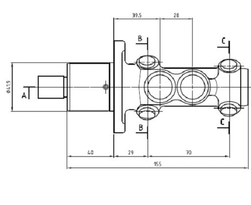 Brake Master Cylinder (VMC124)