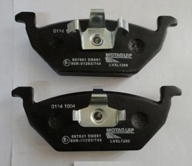 Brake Pad Set, disc brake (LVXL1299)