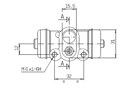 Wheel Brake Cylinder (VWC816)
