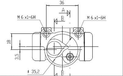 Wheel Brake Cylinder (VWC698)