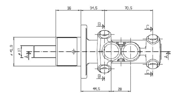 Brake Master Cylinder (VMC194)