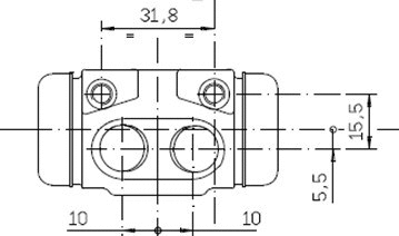 Wheel Brake Cylinder (VWC829)