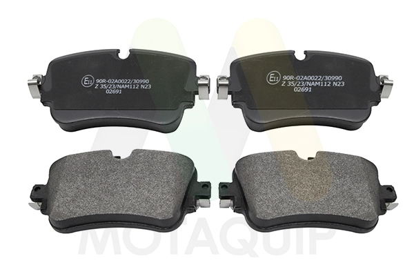 Brake Pad Set, disc brake (LVXL1970)