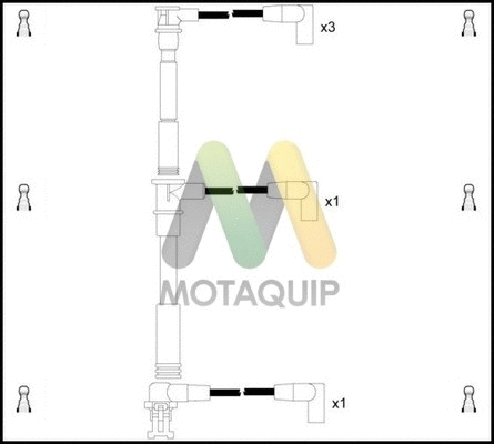 Ignition Cable Kit (LDRL1341)