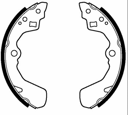 Brake Shoe Set (VBS710)