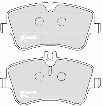 Brake Pad Set, disc brake (LVXL1076)