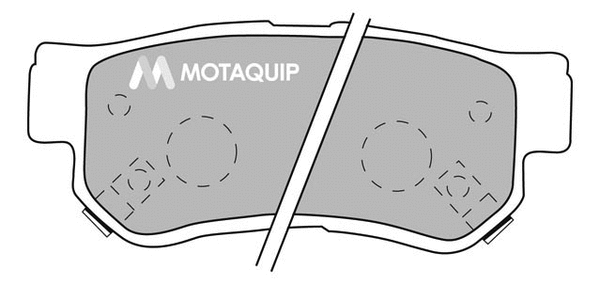 Brake Pad Set, disc brake (LVXL1049)