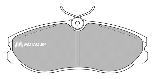 Brake Pad Set, disc brake (LVXL724)