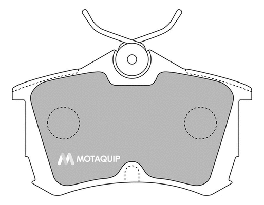 Brake Pad Set, disc brake (LVXL620)