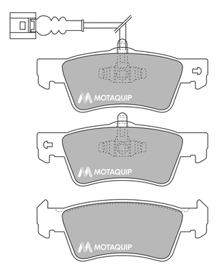 Brake Pad Set, disc brake (LVXL1706)